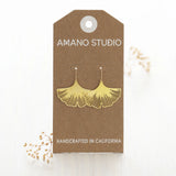 GINKGO BILOBA EARRINGS