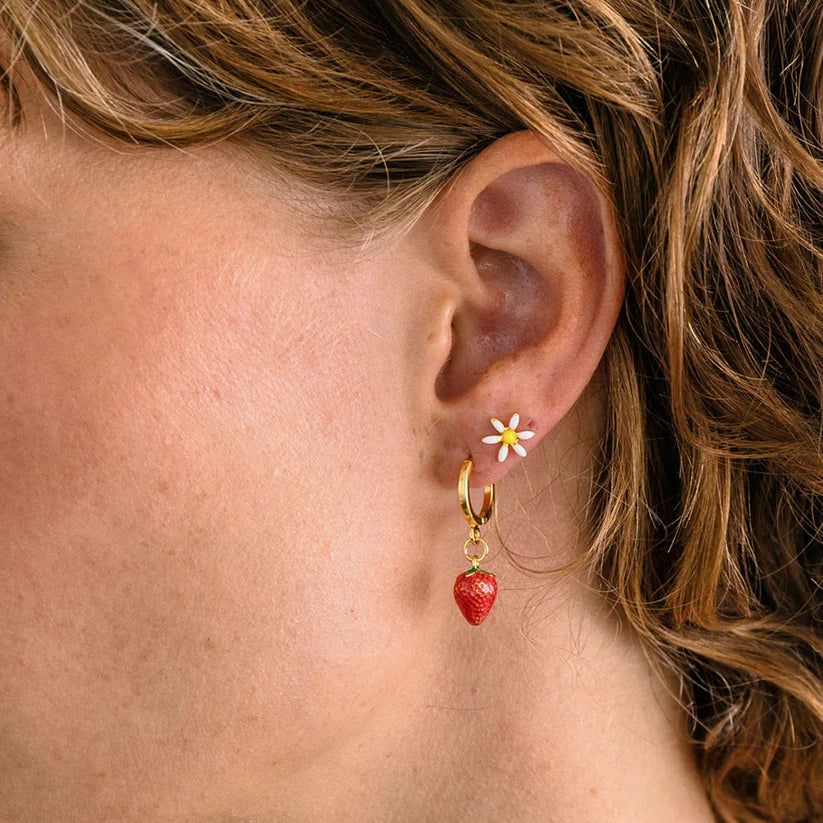 SUMMER STRAWBERRY EARRINGS