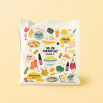 CANTONESE FOODS TOTE BAG