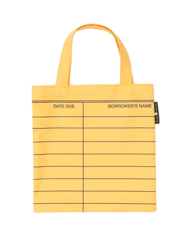 LIBRARY CARD KIDS TOTE Therapy Stores