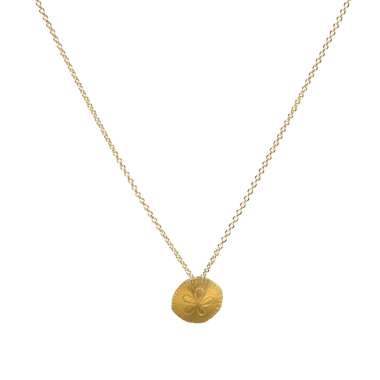 one in a million necklace in gold