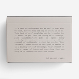 KNOW YOURSELF CARD SET