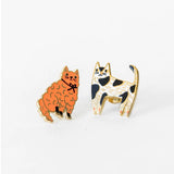 Cat Stud Earrings