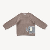 ELEPHANT KNIT PULLOVER FOR BABY