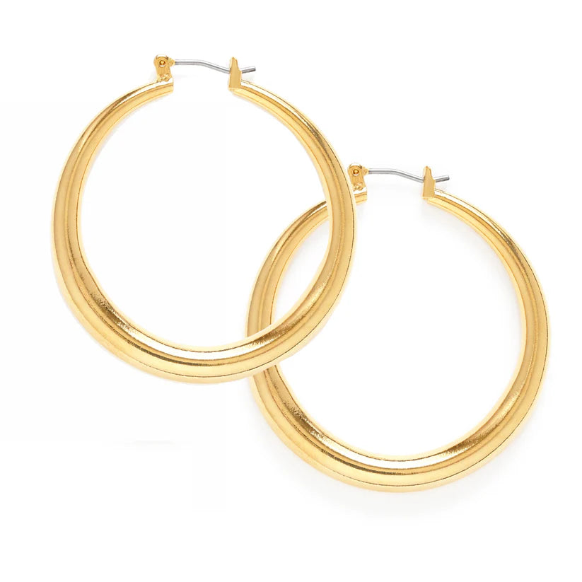 LARGE MARIA HOOP EARRINGS