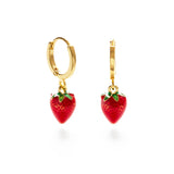 SUMMER STRAWBERRY EARRINGS