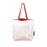 HEARTBEAT CANVAS SHOULDER TOTE