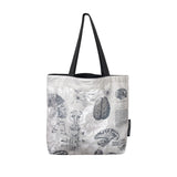 BRAIN ANATOMY CANVAS SHOULDER TOTE