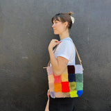 SCRAPS SHEARLING MINI HOBO