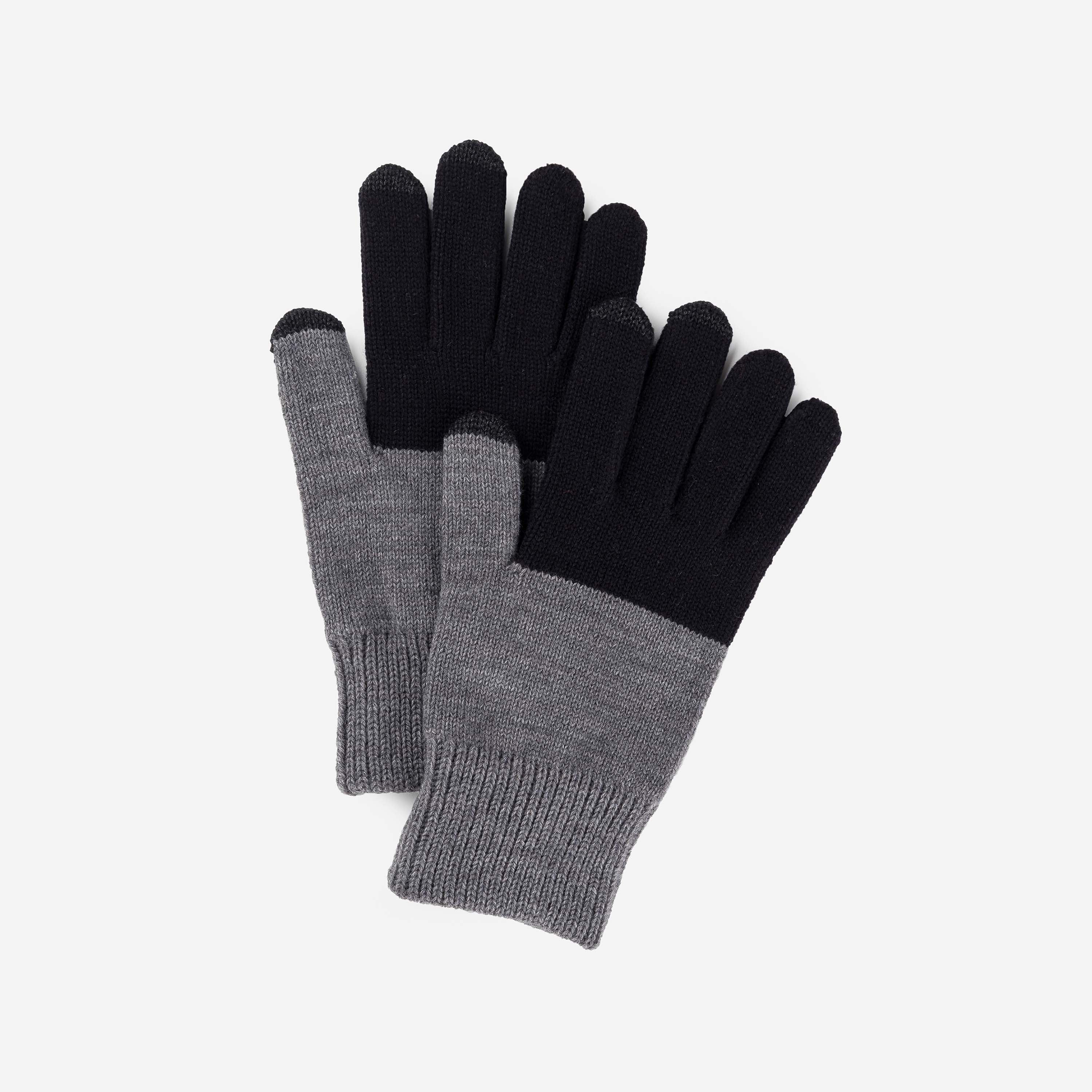 COLORBLOCK TOUCHSCREEN GLOVES