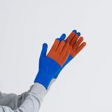 COLORBLOCK TOUCHSCREEN GLOVES