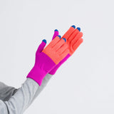 COLORBLOCK TOUCHSCREEN GLOVES