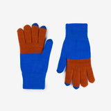 COLORBLOCK TOUCHSCREEN GLOVES