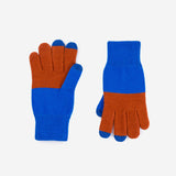 XL COLORBLOCK TOUCHSCREEN GLOVES