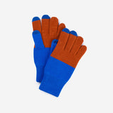 XL COLORBLOCK TOUCHSCREEN GLOVES