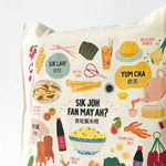 CANTONESE FOODS TOTE BAG