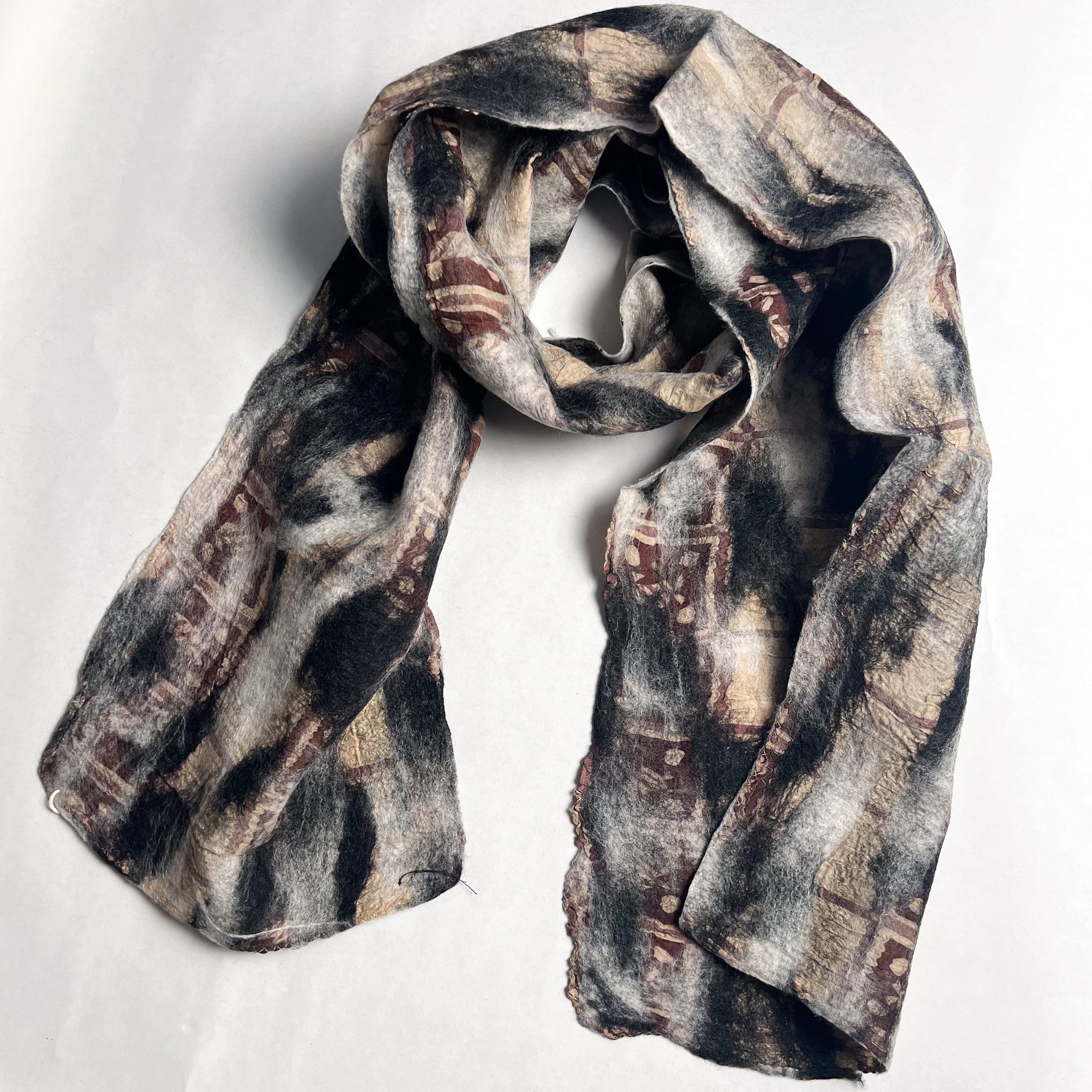 THE AUBREY FELTED WOOL SCARF