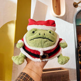 SANTA RICKY RAIN FROG jellycat holiday collection