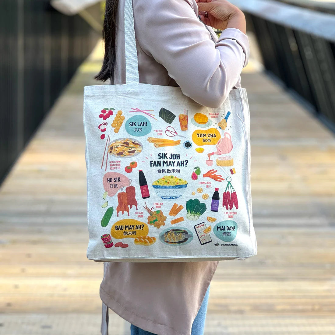 CANTONESE FOODS TOTE BAG
