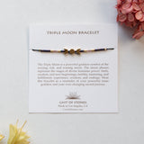 TRIPLE MOON BRACELET