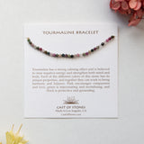 TOURMALINE GEMSTONE BRACELET