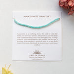 AMAZONITE BRACELET