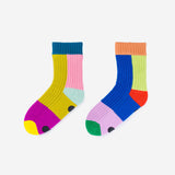 UNISEX RAINBOW MISMATCH HOUSE SOCK
