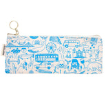 CA ZIPPED PENCIL POUCH FROM MAPTOTE