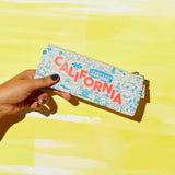 CA ZIPPED PENCIL POUCH FROM MAPTOTE