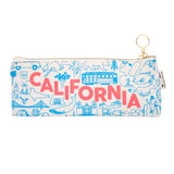 CA ZIPPED PENCIL POUCH FROM MAPTOTE
