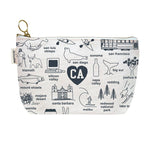 CA ZIPPED POUCH