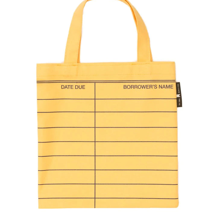 LIBRARY CARD KIDS TOTE