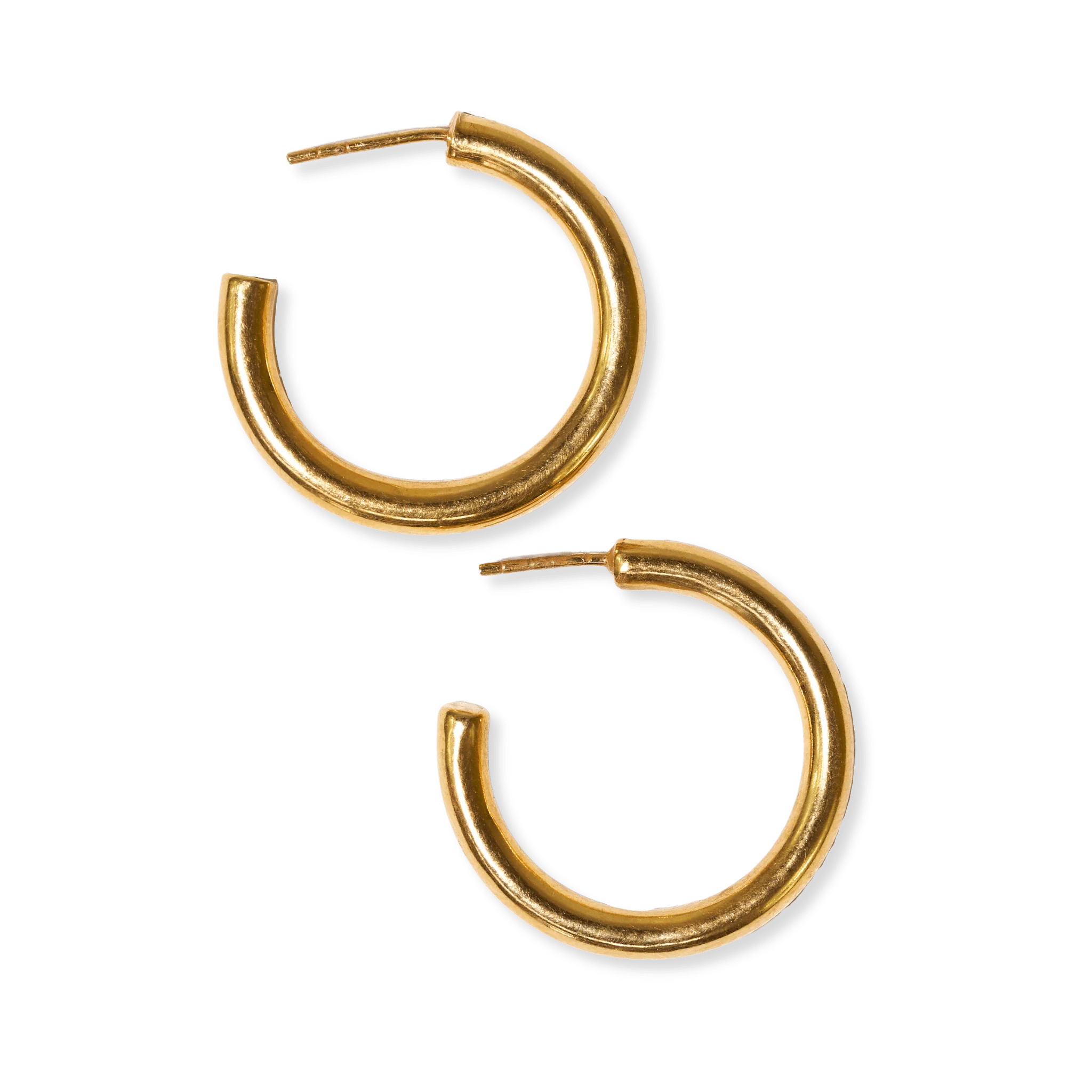 INK AND ALLOY SMALL CHUNKY HOOPS