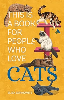 IMAGE SHOWS THE COVER WITH 5 CATS SPREAD AMOUNGST THE COVER. EACH CAT IS DOING SOMETHING DIFFERENT THAN THE OTHERS ON DISPLAY. 