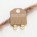 PUFFY HEART HOOPS