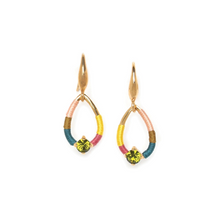 Load image into Gallery viewer, MELLY WOVEN DROP EARRINGS
