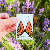 BUTTERFLY WING EARRINGS