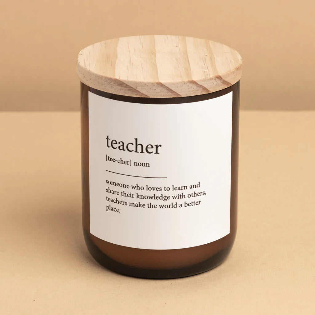DICTIONARY SOY CANDLE