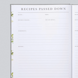 RECIPES PASSED DOWN JOURNAL