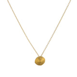 one in a million necklace in gold