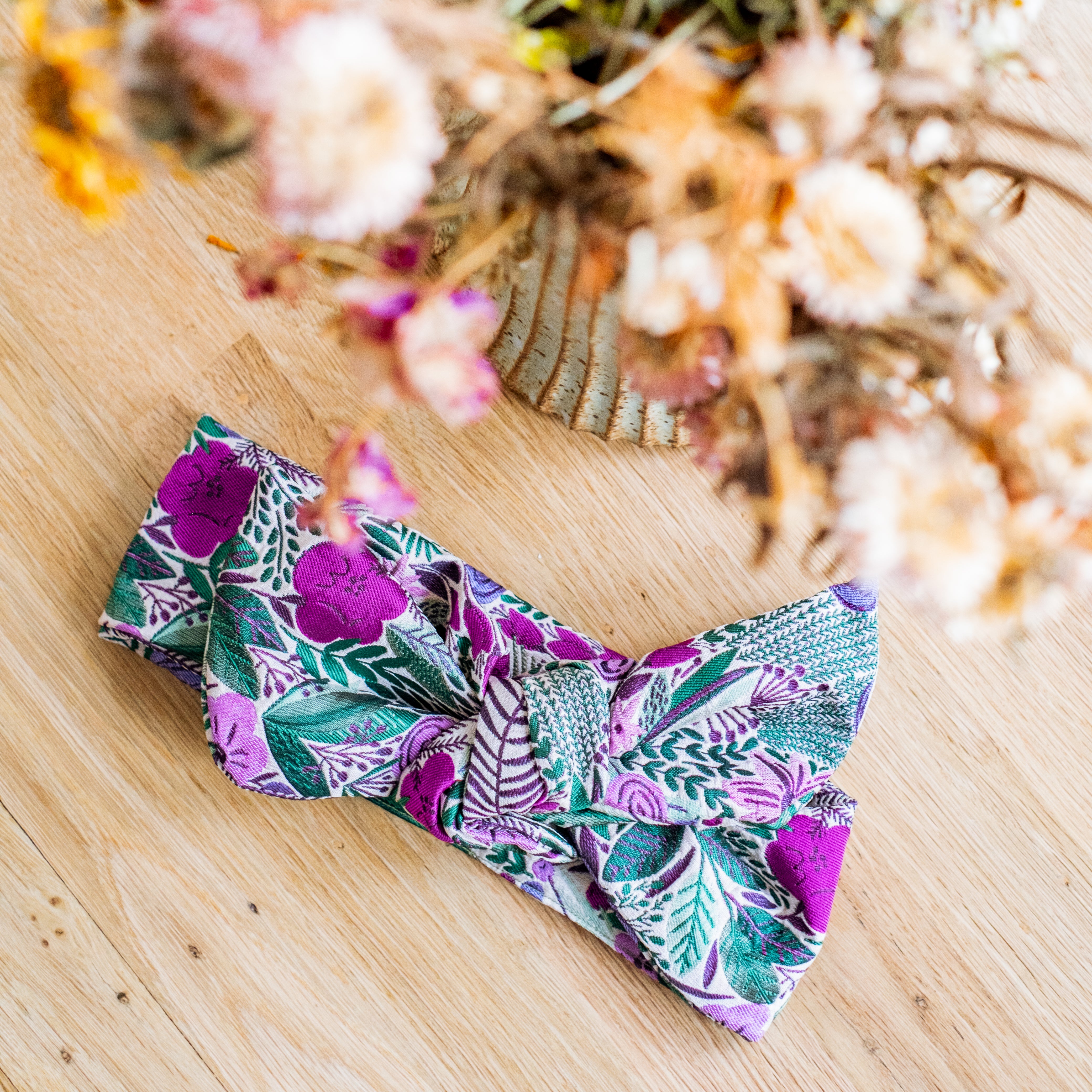 SILK HAIR SCARF
