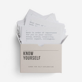 KNOW YOURSELF CARD SET