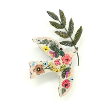 Load image into Gallery viewer, LITTLE BIRD BEADED BROOCH
