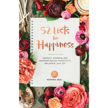 Load image into Gallery viewer, 52 LISTS FOR HAPPINESS FRONT COVER
