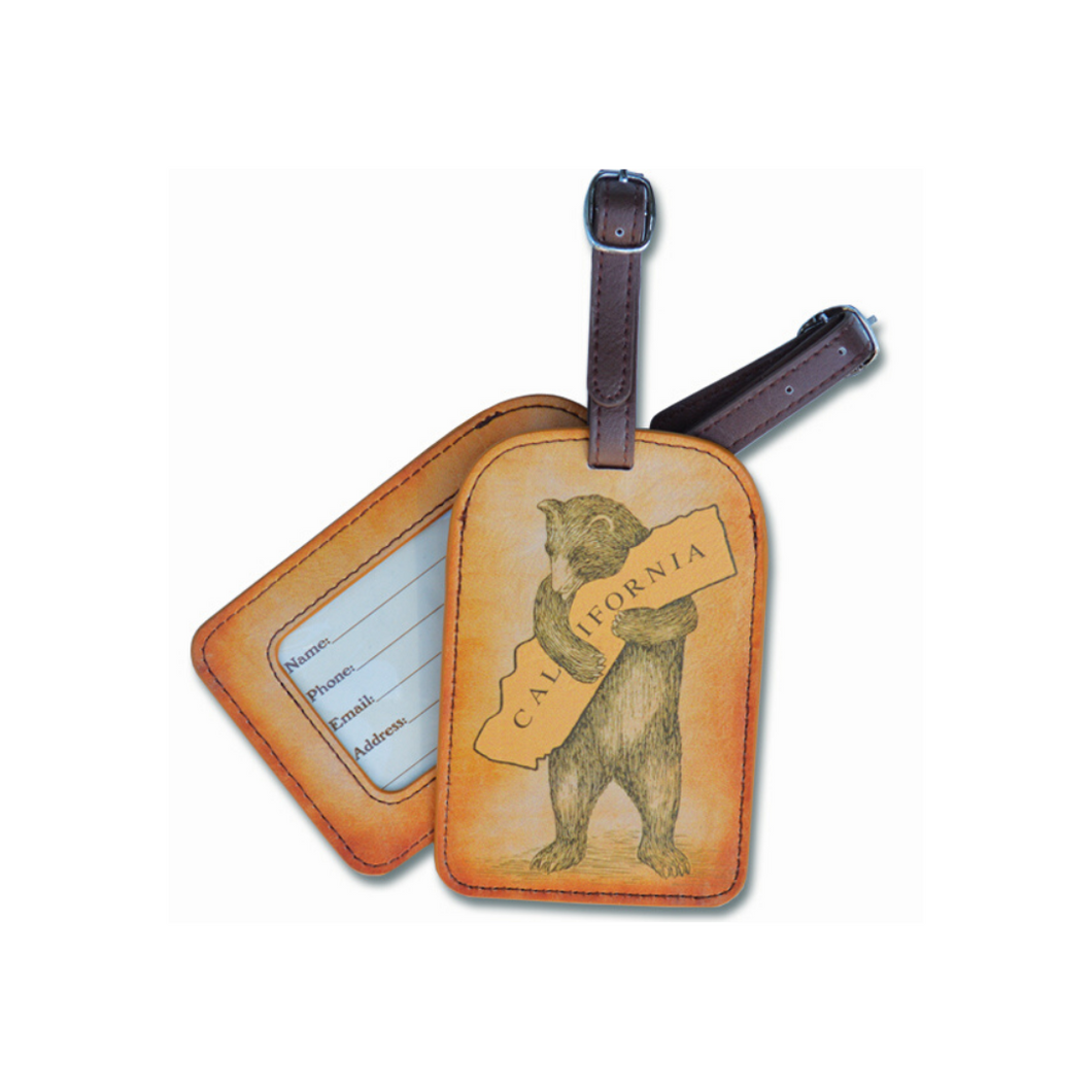 CA BEAR HUG LUGGAGE TAG