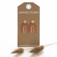 Load image into Gallery viewer, Adobe Arches Earrings on Backing
