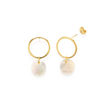 Load image into Gallery viewer, Playa Studs in Mother of Pearl
