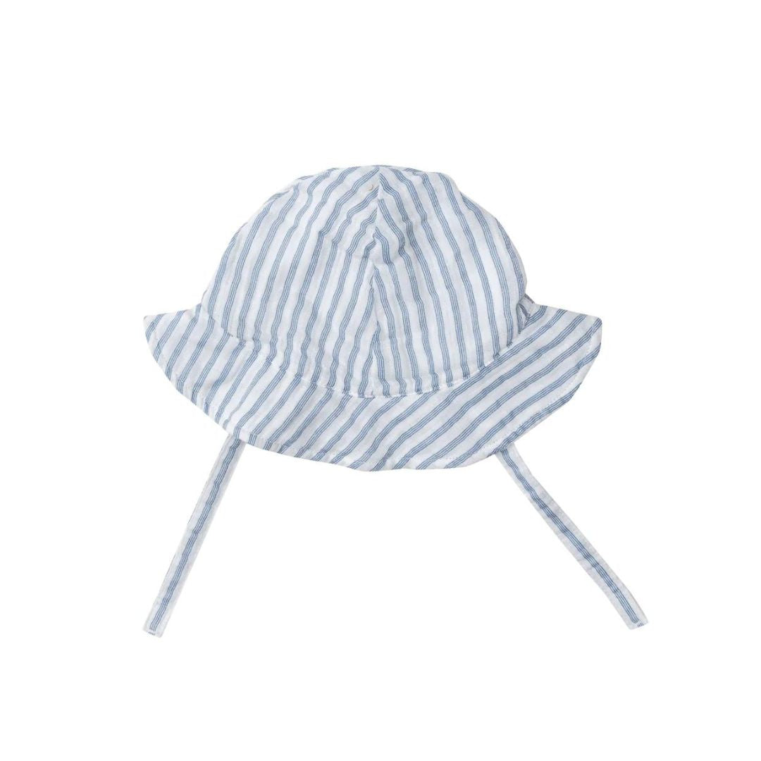 Nautical Ticking Stripe Sun Hat