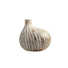 Load image into Gallery viewer, Brown &amp; White  Omo Mini Vase
