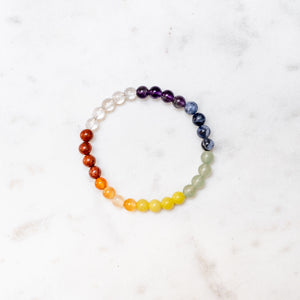 7 Chakra Stretch Bracelet
